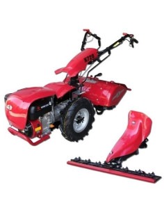 Motocultor profesional 7CP Weima WMX720 cu freza si cositoare