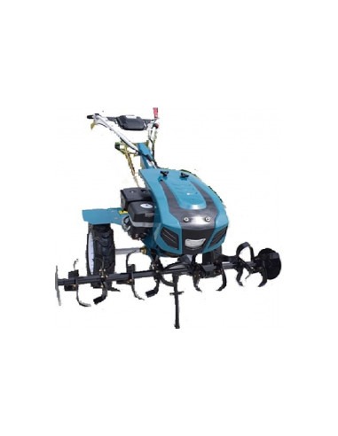 Pachet motocultor Dakard HS1100D New 16CP cu freze, roti metalice si plug reversibil