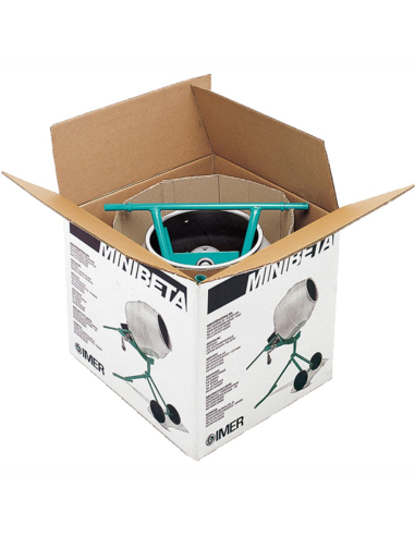 Betoniera pentru constructii minibeta, 0.3 kW, capacitate 138l