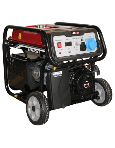 Generator monofazat, SC-6000E, 13 CP - 5.5 KW