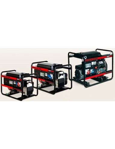 Generator de curent si sudura GENMAC CombiFlash G221HEO-M P, 7,2 kVA 230/400V