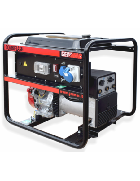 Generator de curent si sudura GENMAC CombiFlash G221HO-M P, 7,2 kVA 230/400V