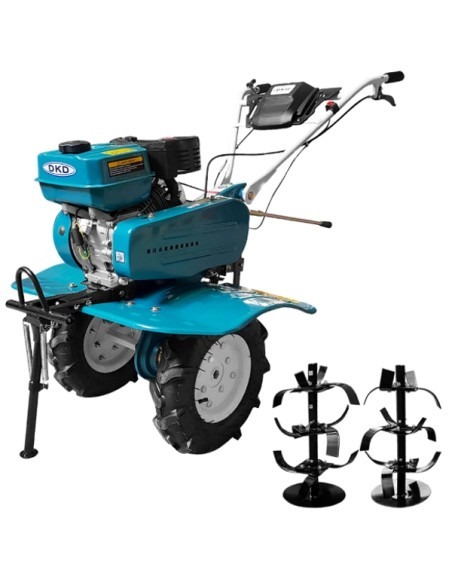 Motocultor Dakard 7CP HS900 cu Remorca DKD LY500NEW, Utilaje si Uleiuri