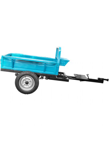 Motocultor Dakard 7CP HS900 cu Remorca DKD LY500 si Uleiuri