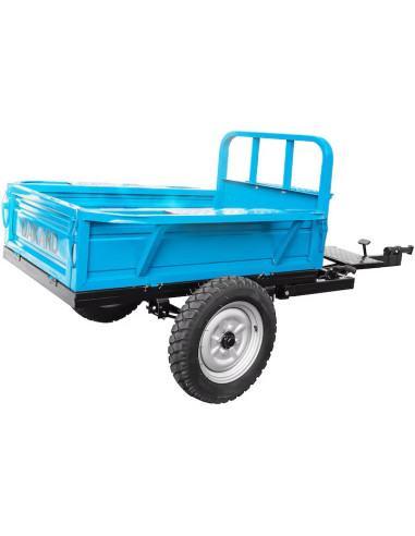 Motocultor Dakard 7CP HS900 cu Remorca DKD LY500 si Uleiuri