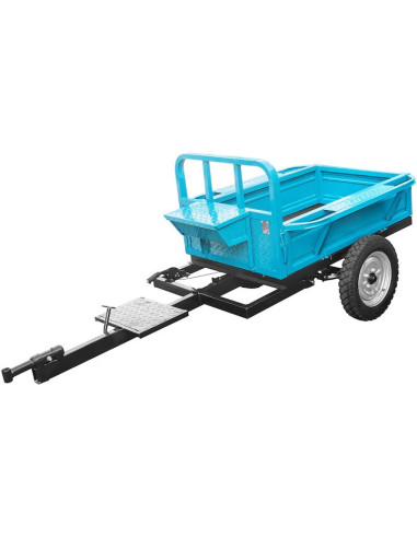Motocultor Dakard 7CP HS900 cu Remorca DKD LY500 si Uleiuri