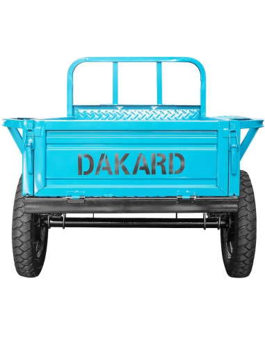 Motocultor Dakard 7CP HS900 cu Remorca DKD LY500 si Uleiuri