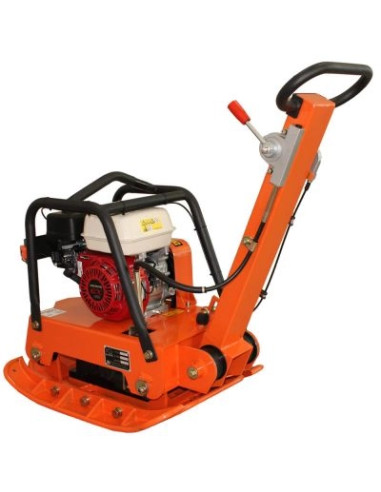 Placa compactoare reversibila BISONTE PCR160H-E, motor Honda GX160, 5.5 cp