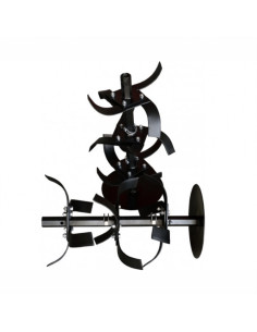 Set freze complete cu discuri laterale ax Ø23mm, BISONTE Agro Garden