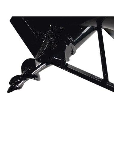 Burghiu pamant universal Ø150x1000mm, tip D, BTA-BD150, BISONTE Agro Garden