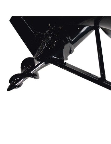 Burghiu pamant universal Ø150x1000mm, tip D, BTA-BD150, BISONTE Agro Garden