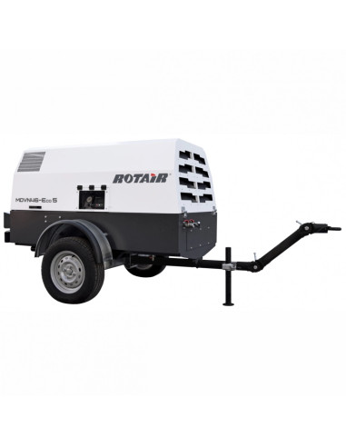Motocompresor ROTAIR MDVN 46 ECO5,debit 4500 l/min, Kohler 49Cp, tractabil omologabil