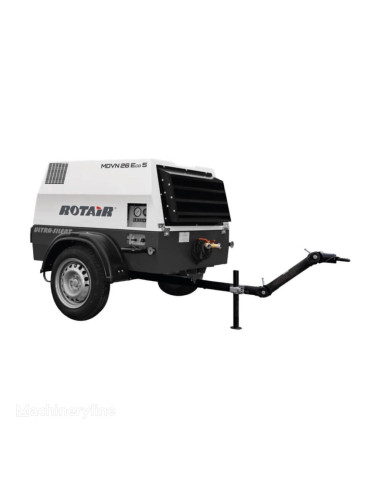 Motocompresor ROTAIR MDVN 26KEco5, debit 2500l/min, 6.5bar Kubota tractabil rutier, lumini/fara frana