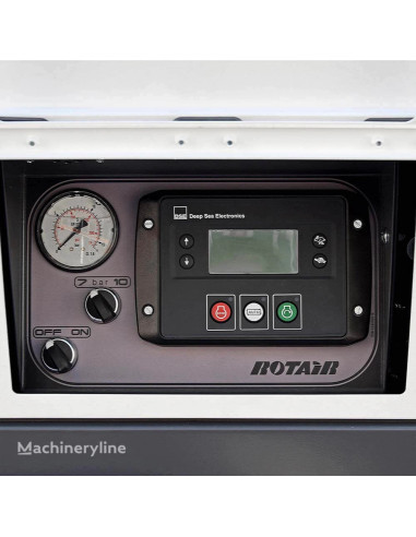 Motocompresor ROTAIR MDVN 26KEco5, debit 2500l/min, 6.5bar Kubota tractabil rutier, lumini/fara frana