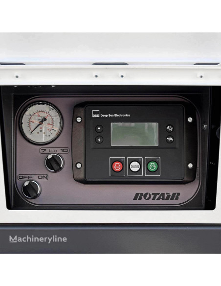 Motocompresor ROTAIR MDVN 26KEco5, debit 2500l/min, 6.5bar Kubota tractabil rutier, lumini/fara frana