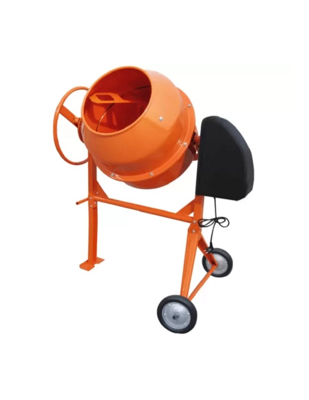 Betoniera semi-profesionala Bisonte BBY200, 230V, 0,8 KW