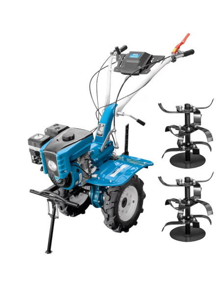 Motocultor Dakard HS1000BNEW 8CP cu Roti cauciuc si Freze