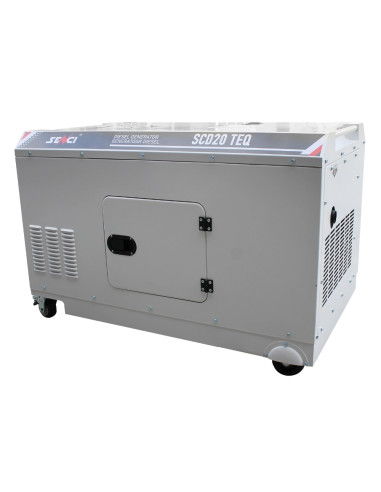 Generator insonorizat Senci SCD20 TEQ, 20kW, 230V/400V, Diesel