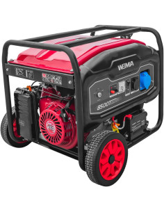 Generator de curent pe benzina Weima WM 8500 E, trifazat, 8 kW, pornire la cheie