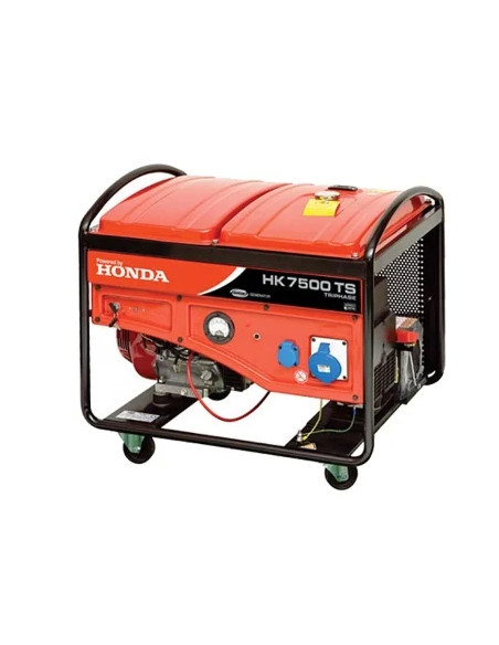 Generator industrial Anadolu HK 7500 TS ES, benzina, trifazat, 7kW, pornire la cheie