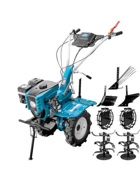 Pachet motocultor cu utilaje Dakard HS1000BNEW, 8CP