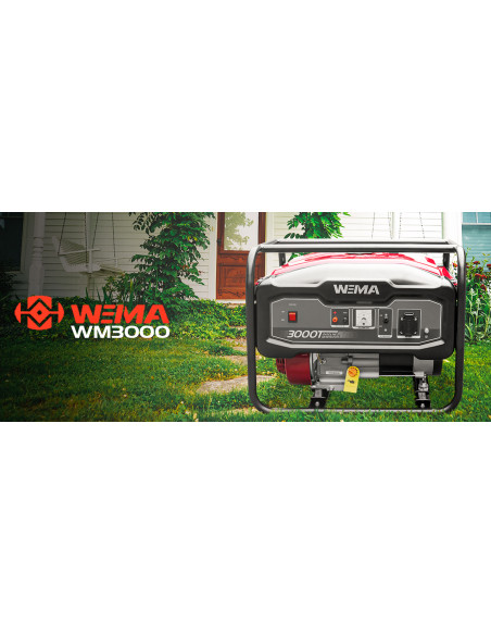 Generator de curent monofazat 3kW -WM3000, WMGS3000G, 1.330,00 lei